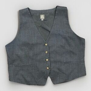 Worthington Men's Blue Vest Business 2XL‎